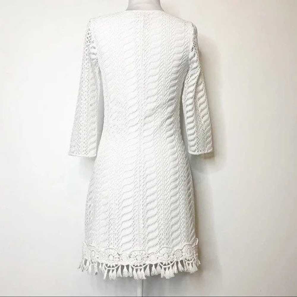 Lilly Pulitzer Seminole Crochet Lace Dress size m… - image 2