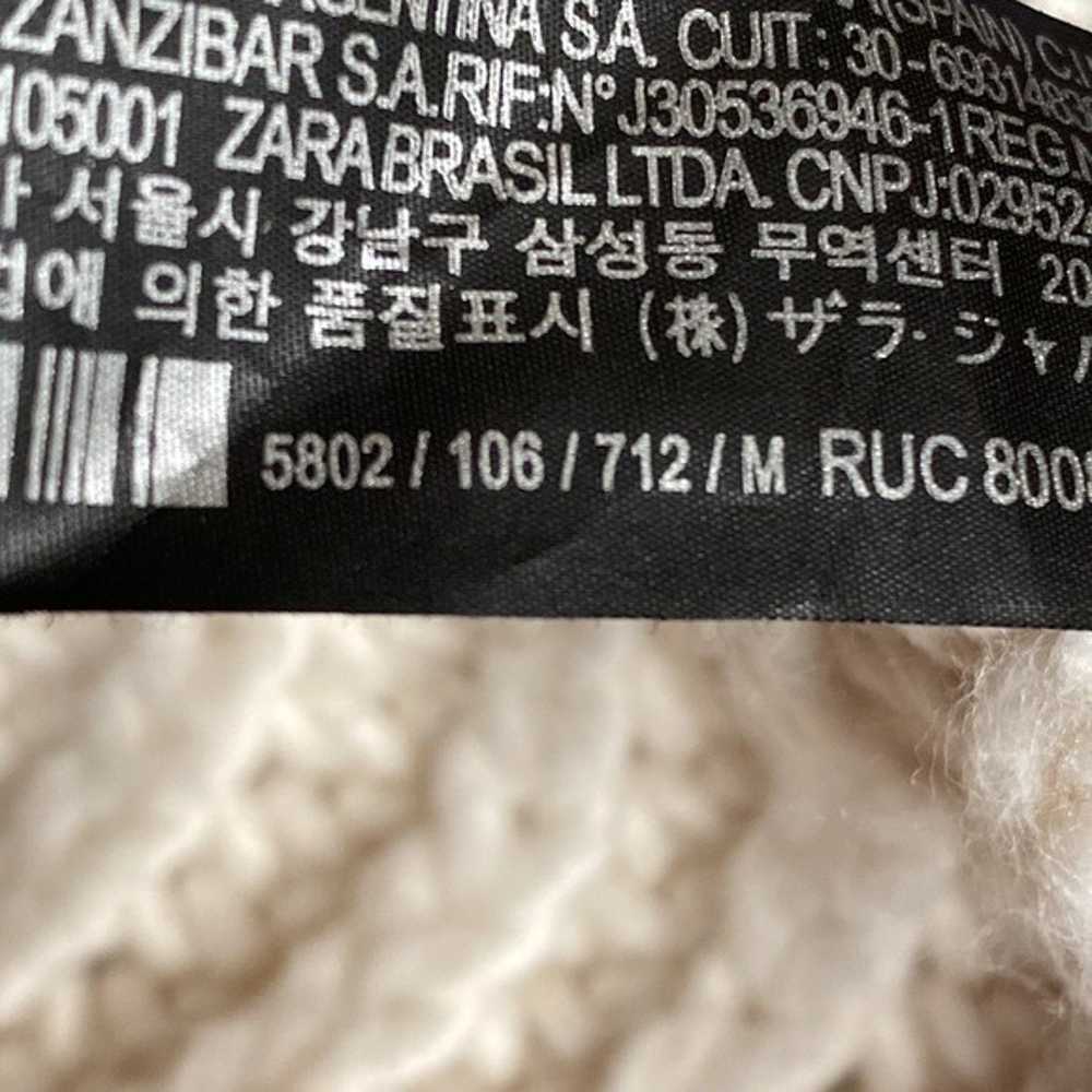 NWOT. Zara Cream Knit Turtleneck Sweater Dress. S… - image 6