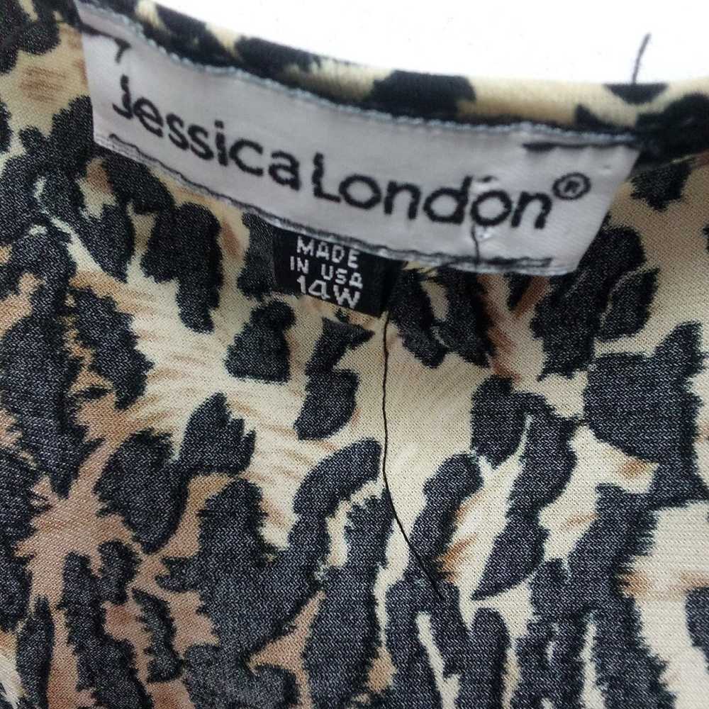 Jessica London size lrg black and brown - image 2