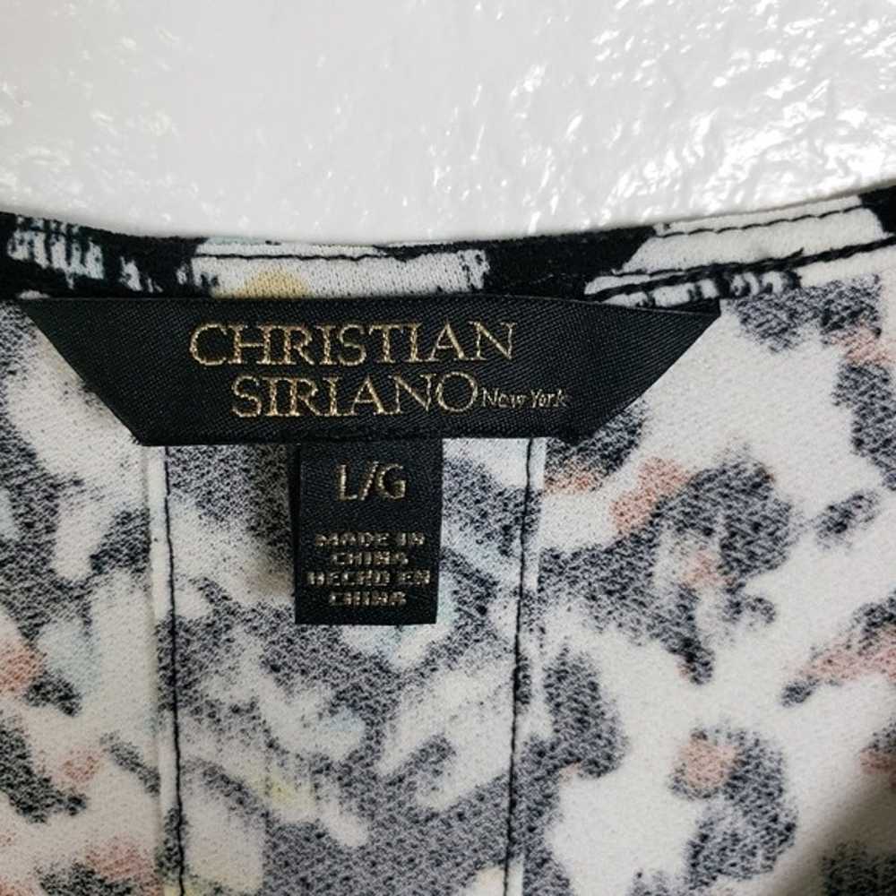 Christian Siriano Printed Shift Slinky Dress size… - image 6