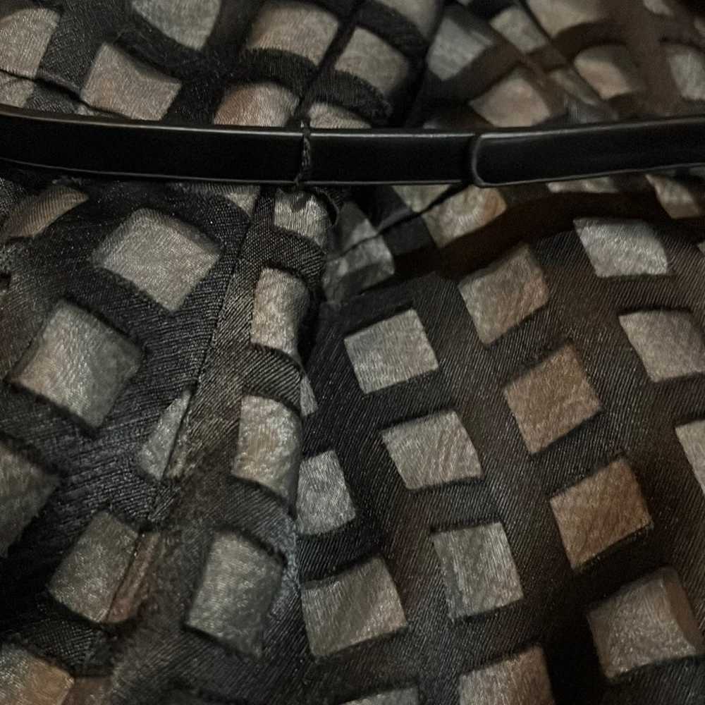 Calvin Klein flattering belted Black Wear To Work… - image 10