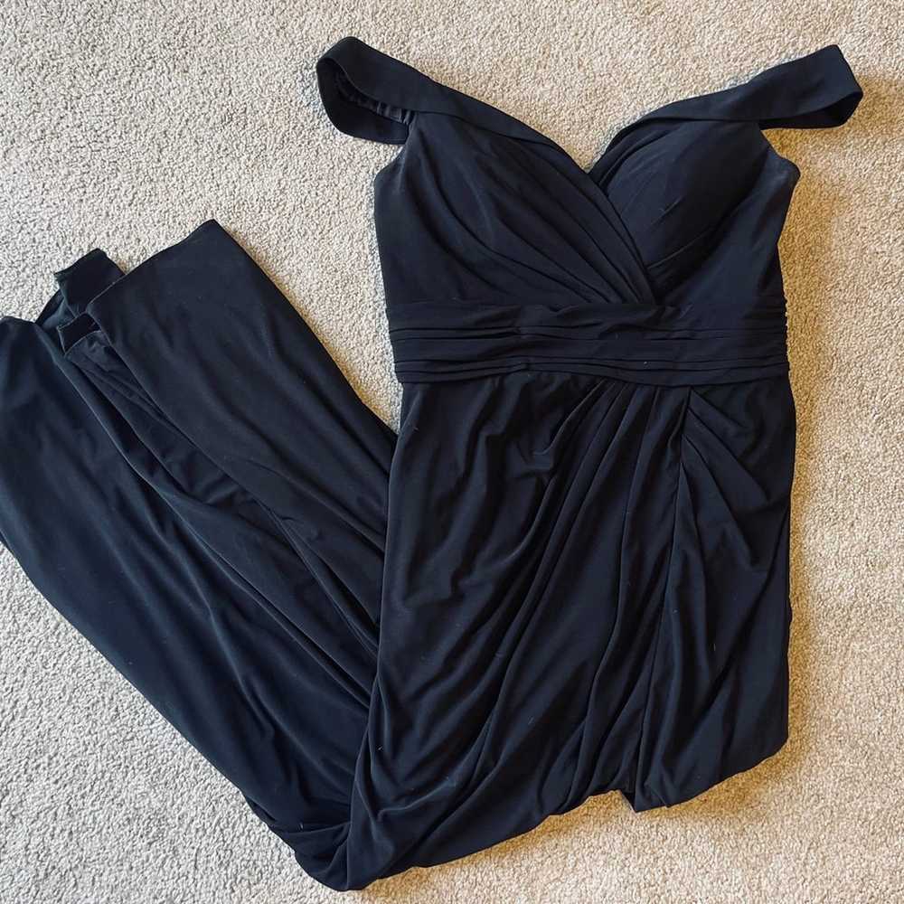 Formal black dress - image 2