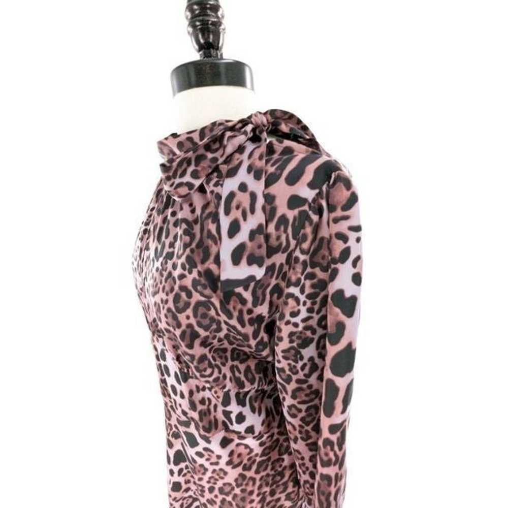 Top Shop Women's Long Sleeves Leopard Print Maxi … - image 10