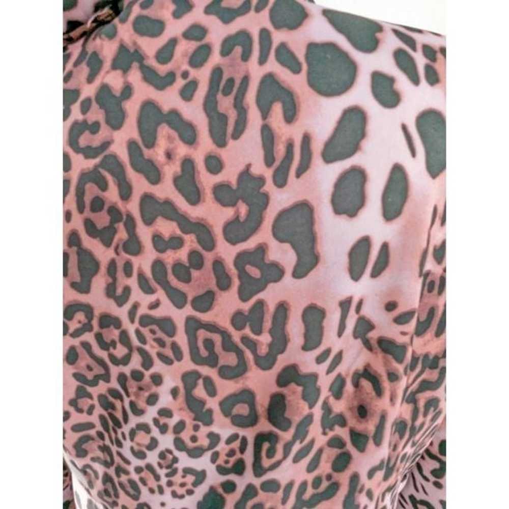 Top Shop Women's Long Sleeves Leopard Print Maxi … - image 12
