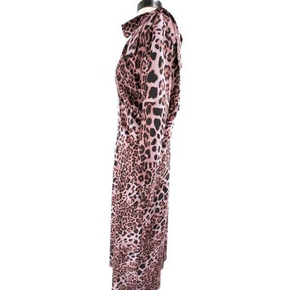 Top Shop Women's Long Sleeves Leopard Print Maxi … - image 7