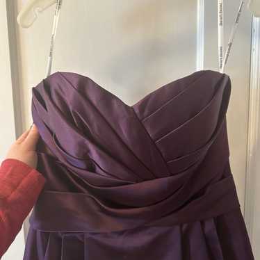 Purple Sweetheart Neckline Ballgown Prom Dress | … - image 1