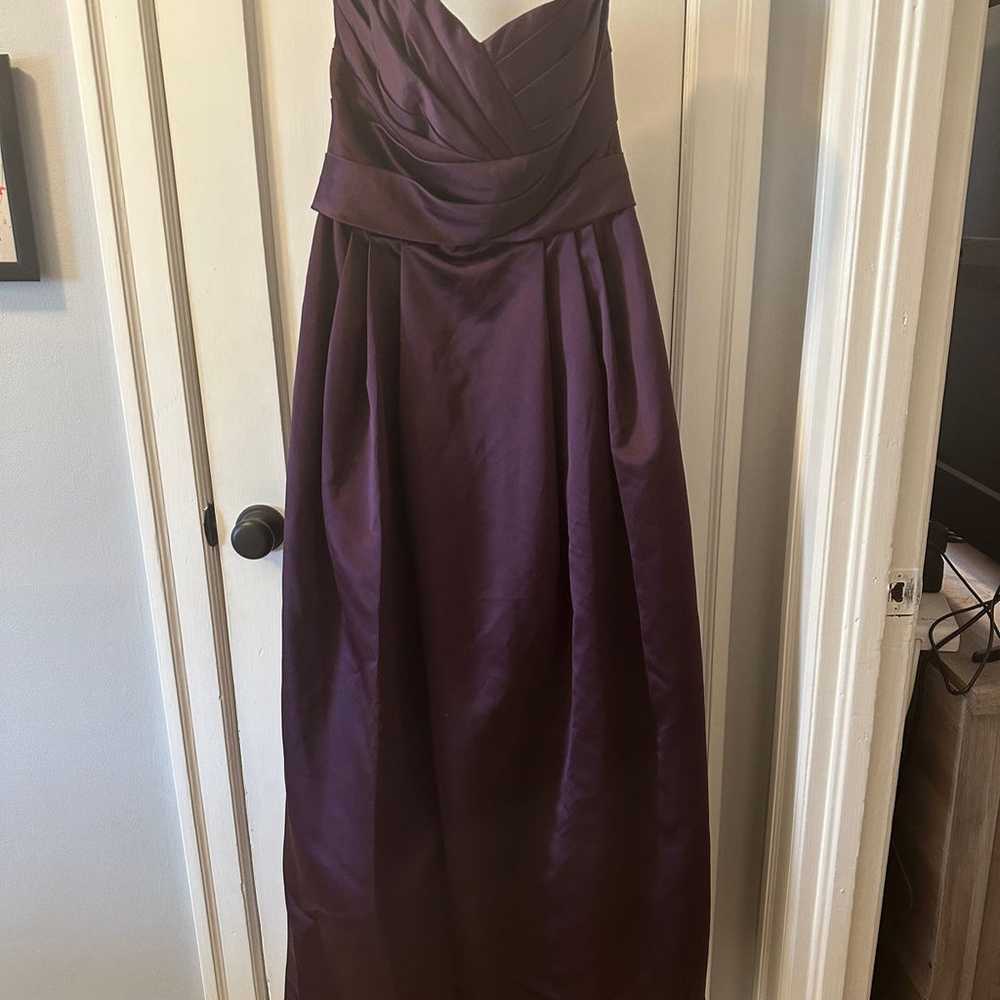 Purple Sweetheart Neckline Ballgown Prom Dress | … - image 2