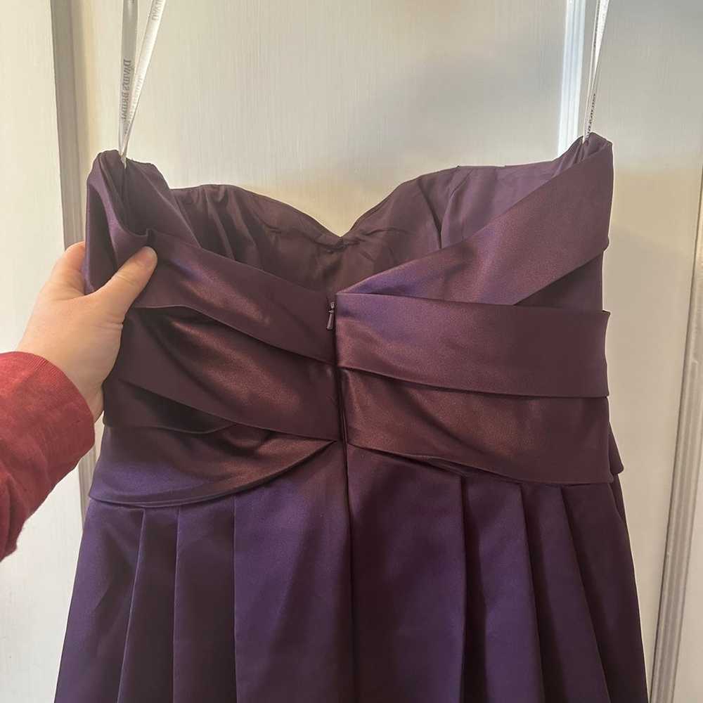 Purple Sweetheart Neckline Ballgown Prom Dress | … - image 3