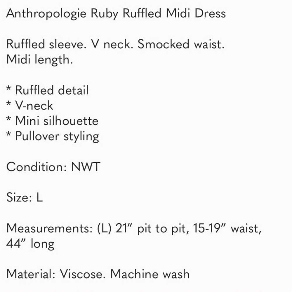 Anthropologie Maeve dress - image 9