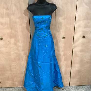 Vintage Women's 90s Black Velvet Rhinestone Bust Spaghetti Strap Rampage  Midi Dress Size Small, 90s Homecoming Prom Party Dress 