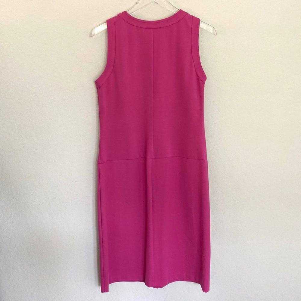 TALBOTS Sleeveless Shift Dress Fuchsia - image 5