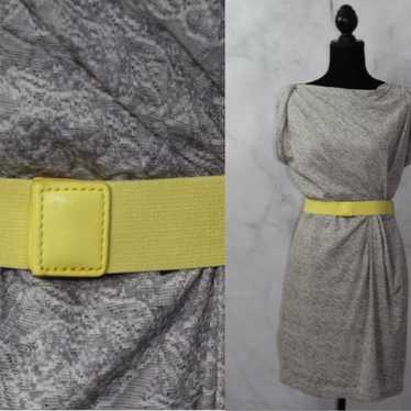 MNG Suit Yellow & Grey Dress (L) - image 1