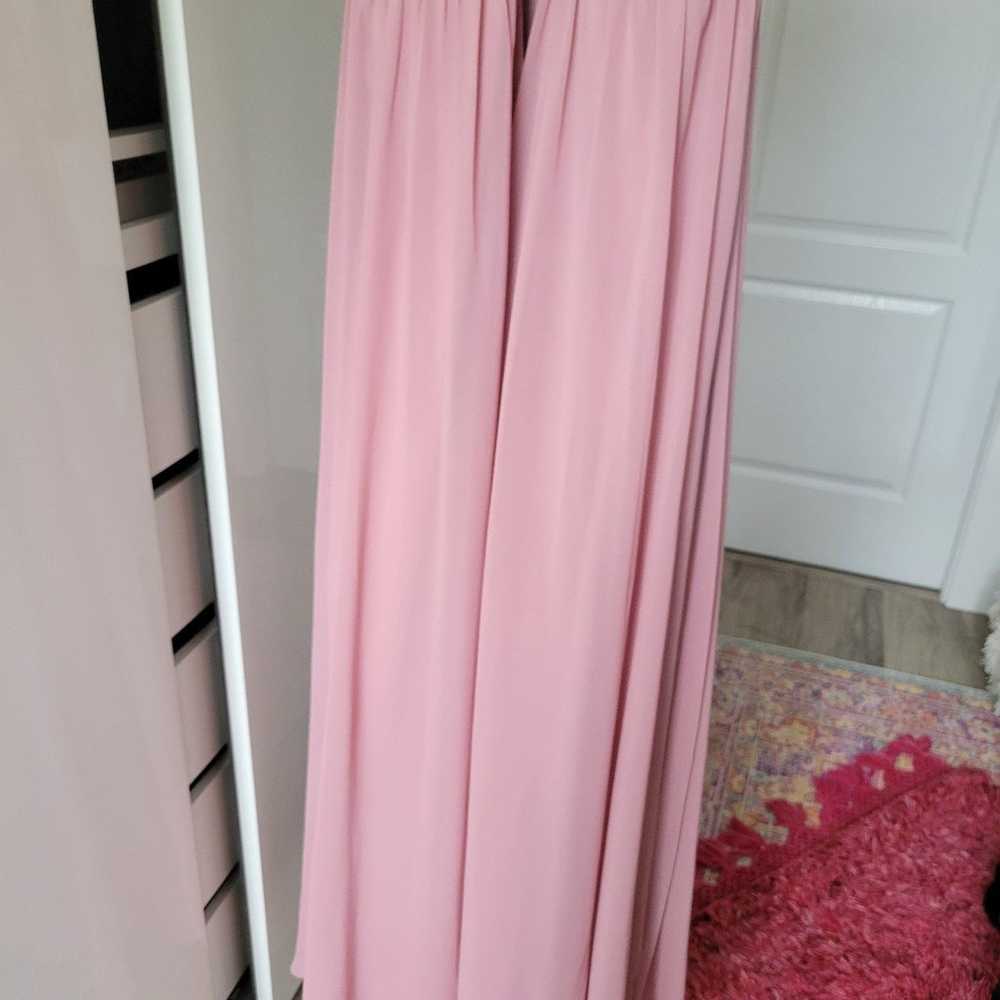 Azazie evening gown dresse size 12 like new - image 2