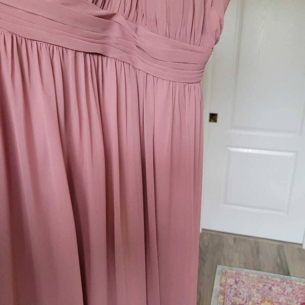 Azazie evening gown dresse size 12 like new - image 4