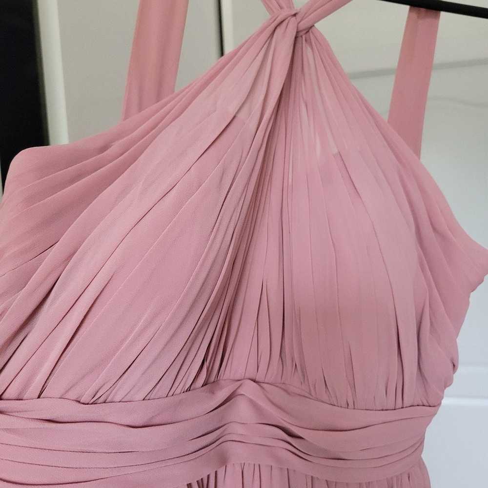Azazie evening gown dresse size 12 like new - image 5