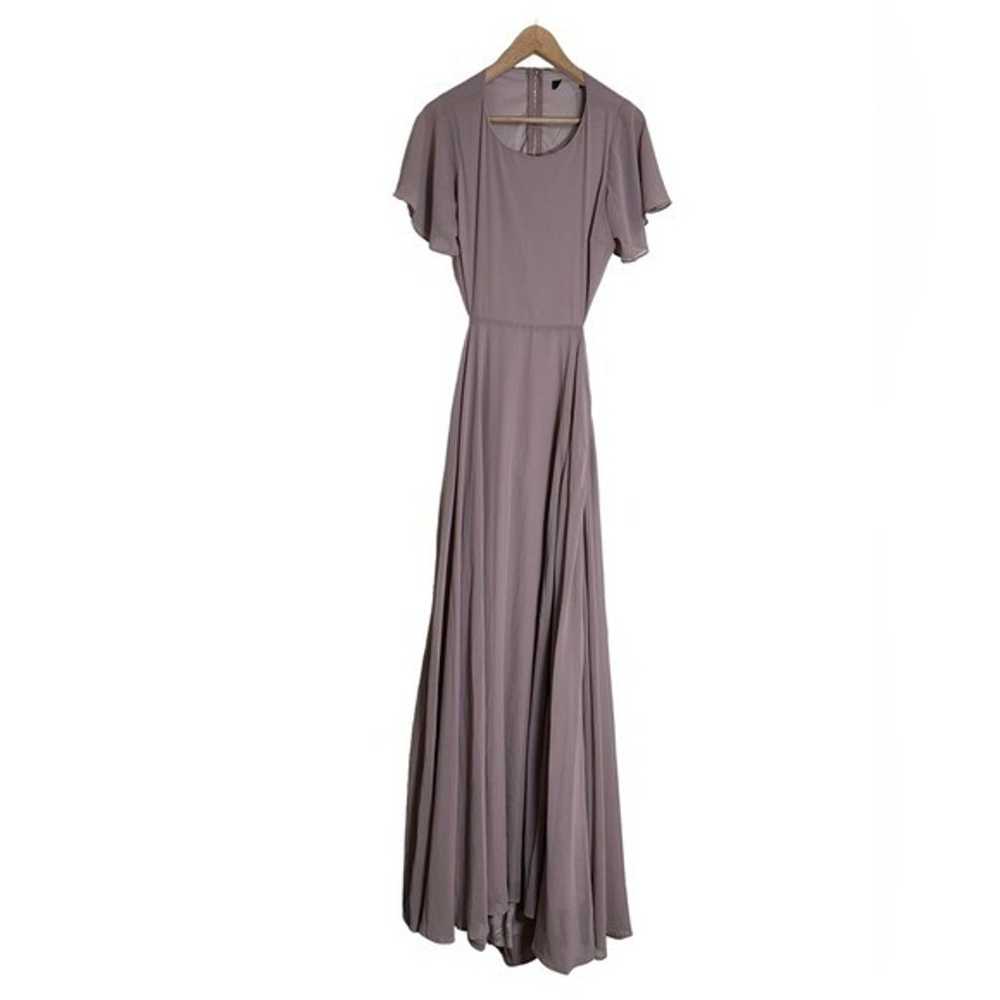 Lulus Garden Bliss Dusty Lavender Cutout Maxi Dre… - image 4