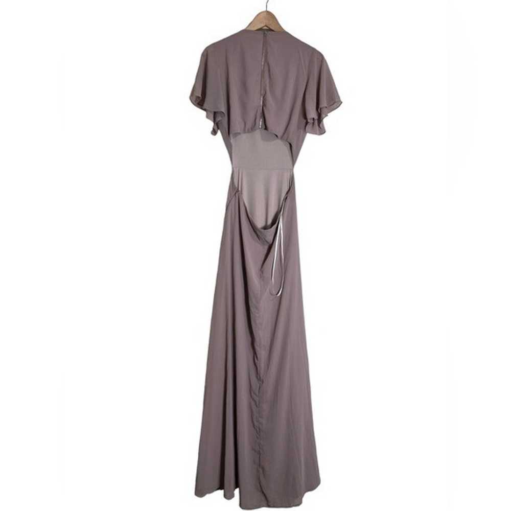 Lulus Garden Bliss Dusty Lavender Cutout Maxi Dre… - image 7