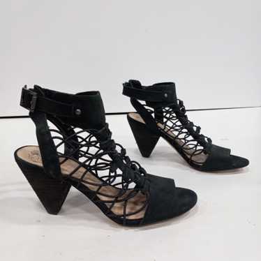 Vince Camuto Evel Black Strappy Sandals Women's S… - image 1