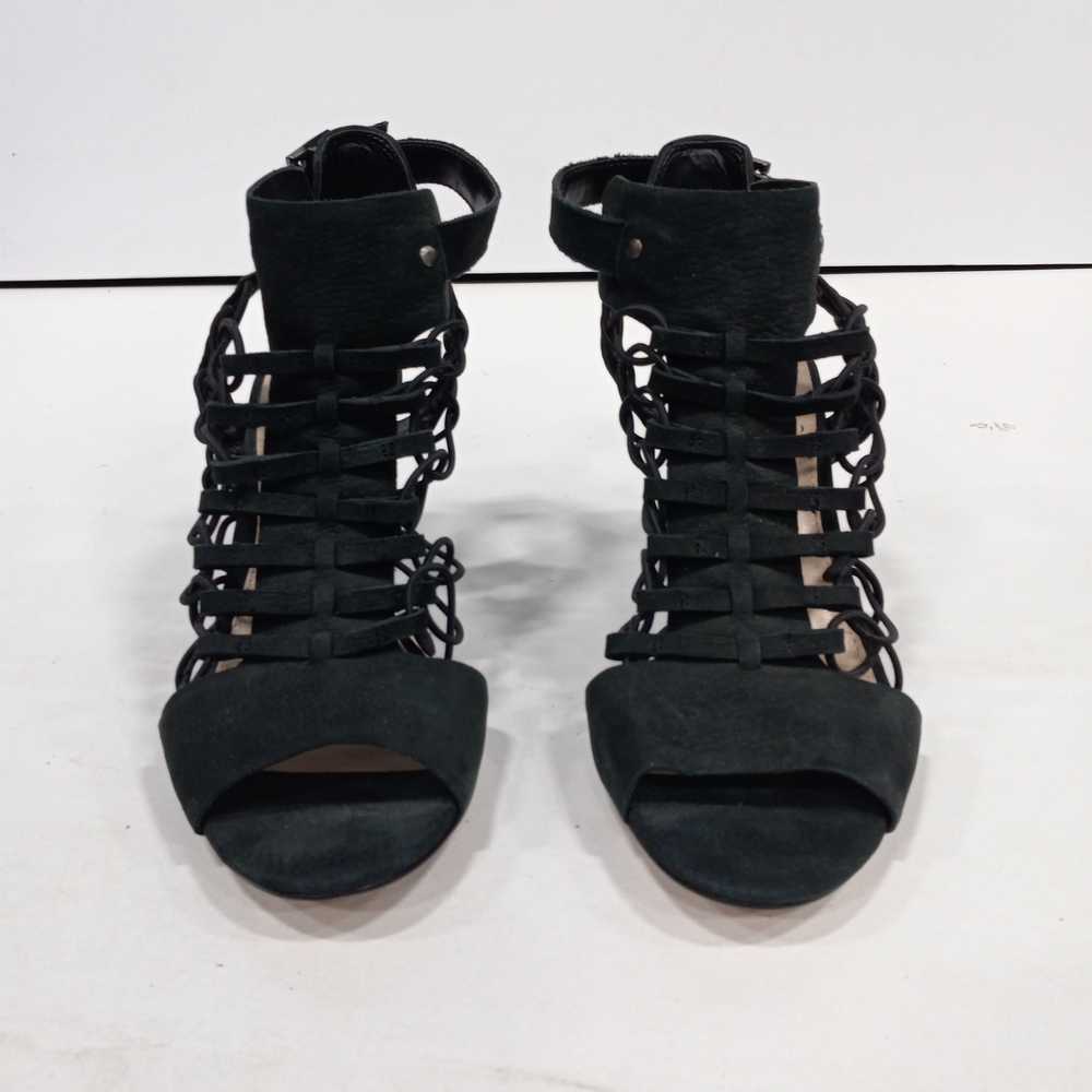 Vince Camuto Evel Black Strappy Sandals Women's S… - image 4