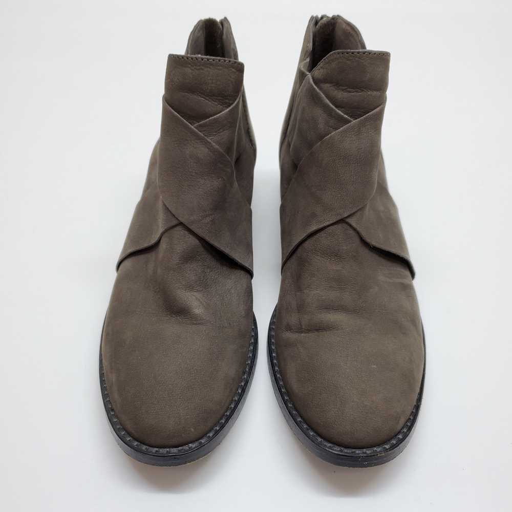 WOMEN'S EILEEN FISHER GREY SUEDE SLIP-ON BOOTIES … - image 3