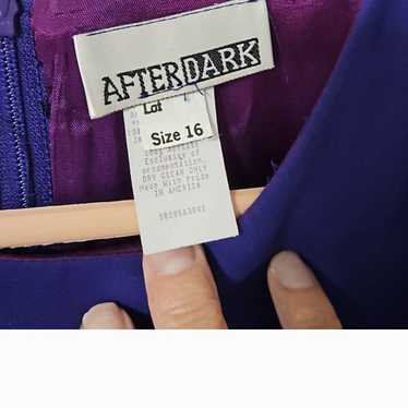 After Dark Deep Purple Formal Dress - image 1