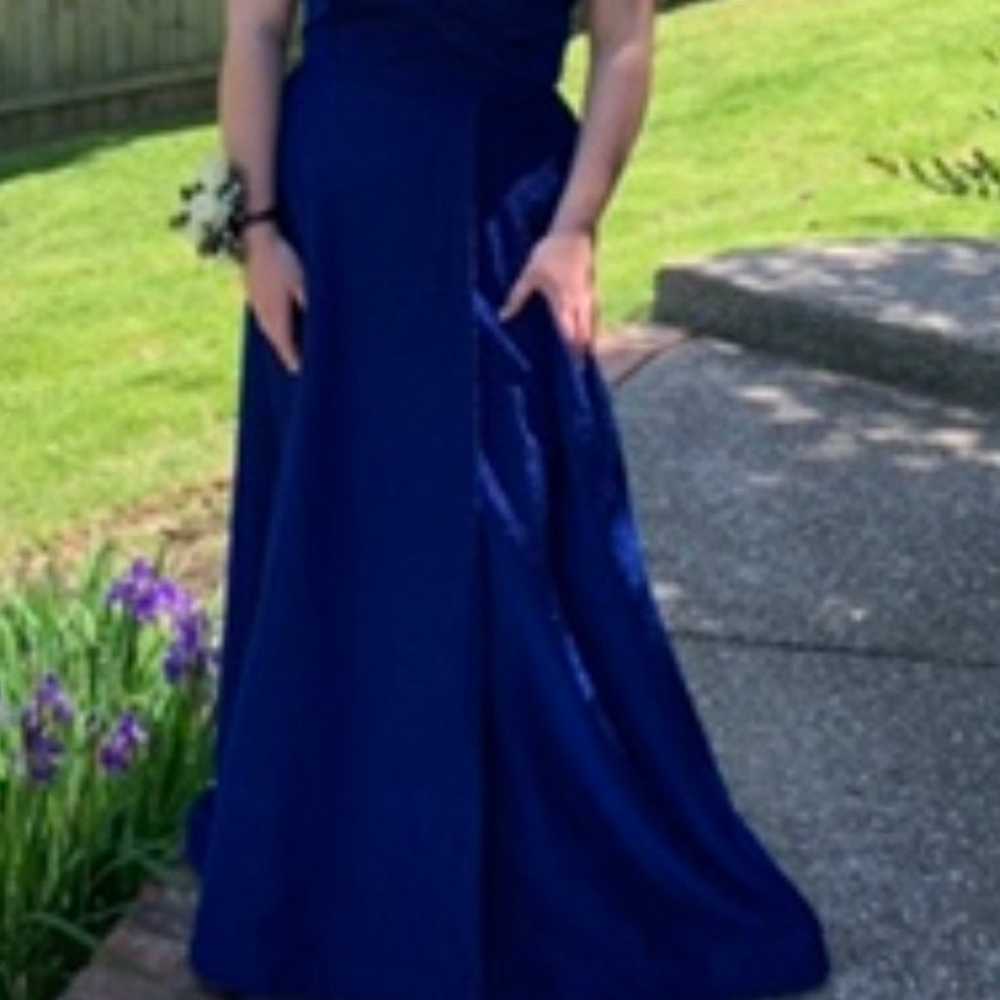 Royal Blue Formal Gown - image 5