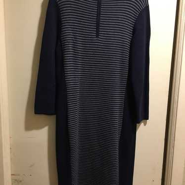 J McLaughlin Blue and Gray Dress (XL)