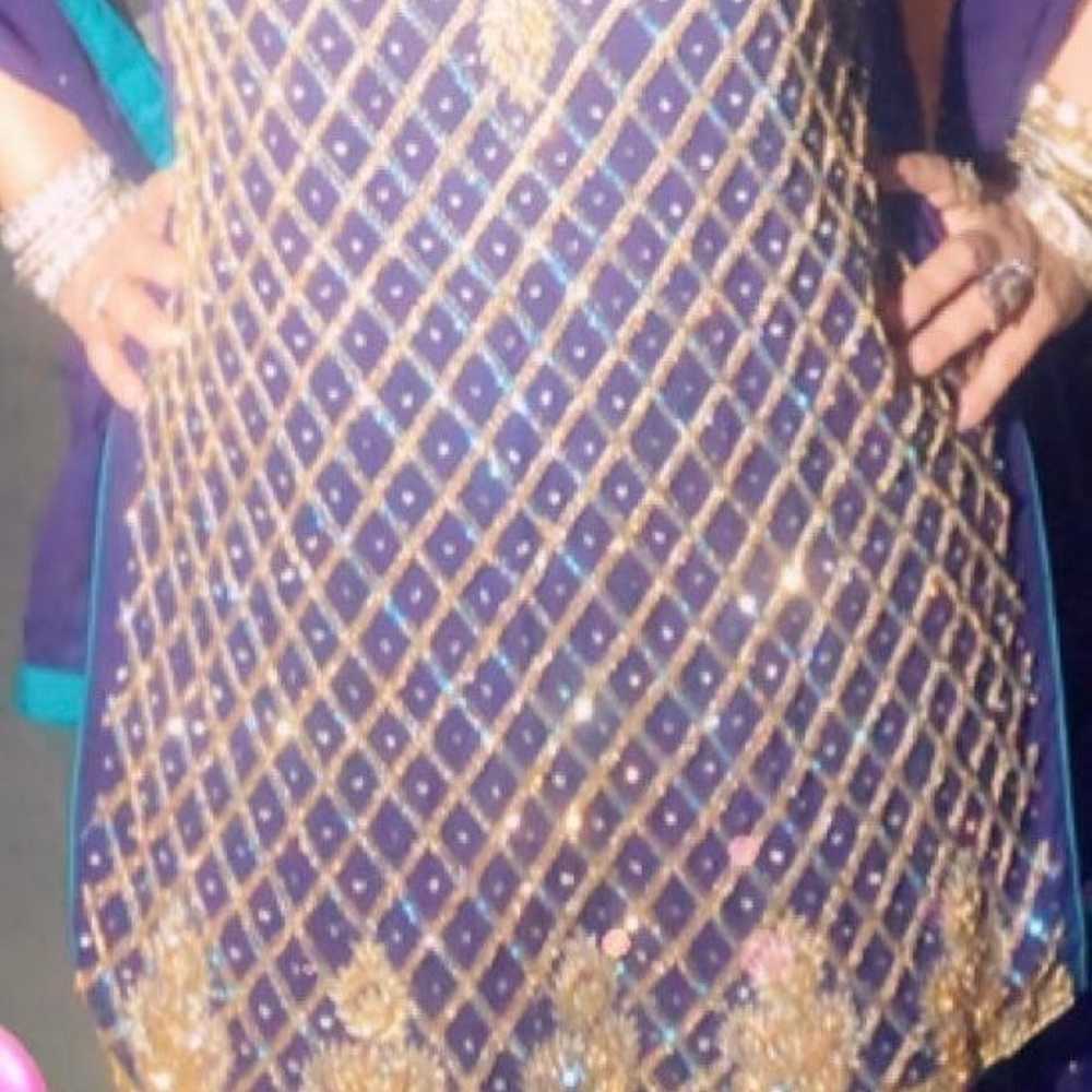 Indian\pakistani party wedding  3 picecs  suit - image 10