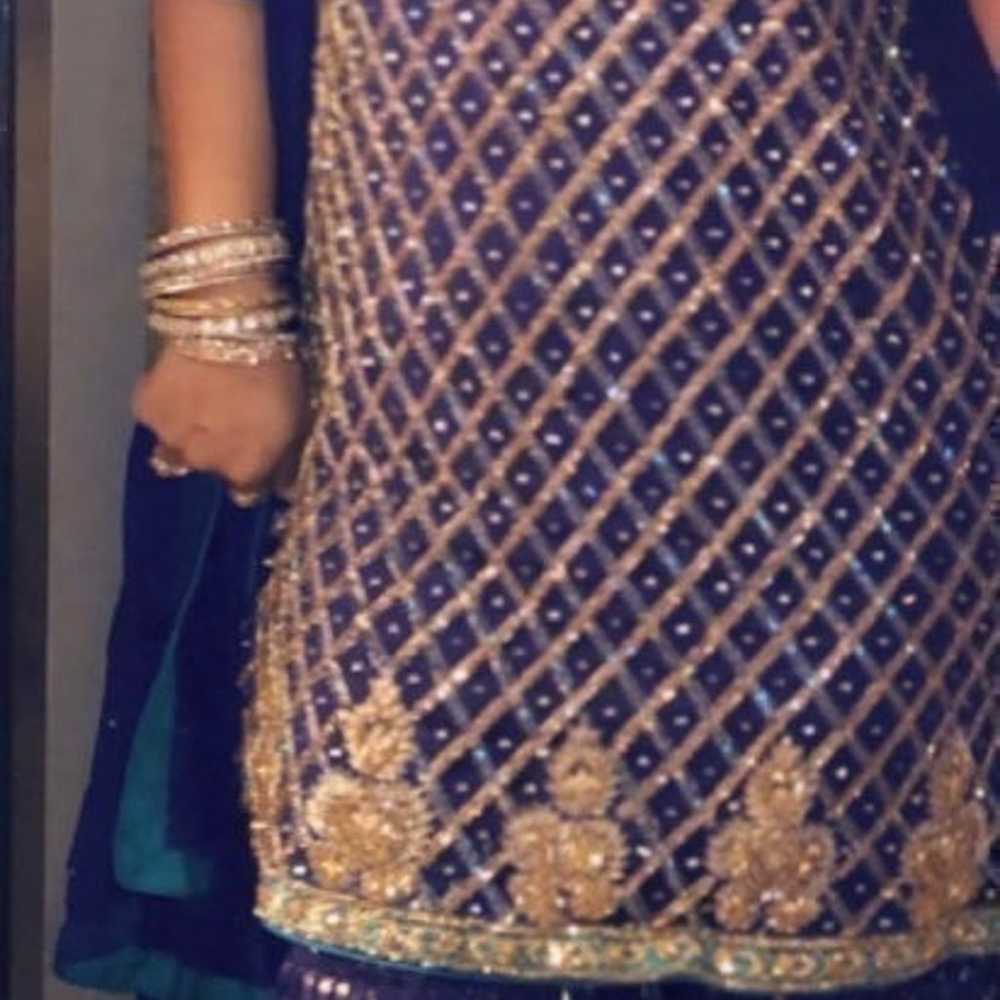 Indian\pakistani party wedding  3 picecs  suit - image 12