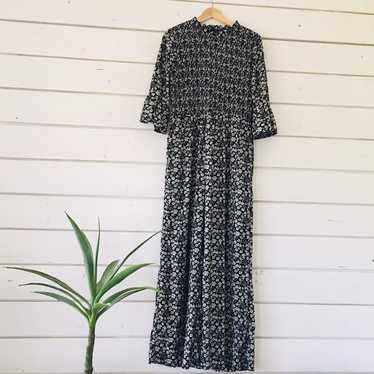 Black & White Floral Jumpsuit - image 1