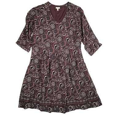 Garnet Hill Womans 18 Bohemian Pocket Detail Dress