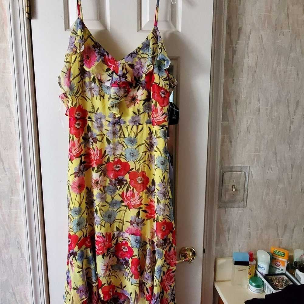 International Concepts Floral Dress - image 1