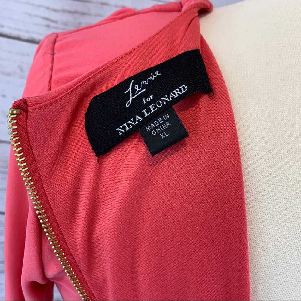 Lennie for Nina Leonard coral zipper - image 8