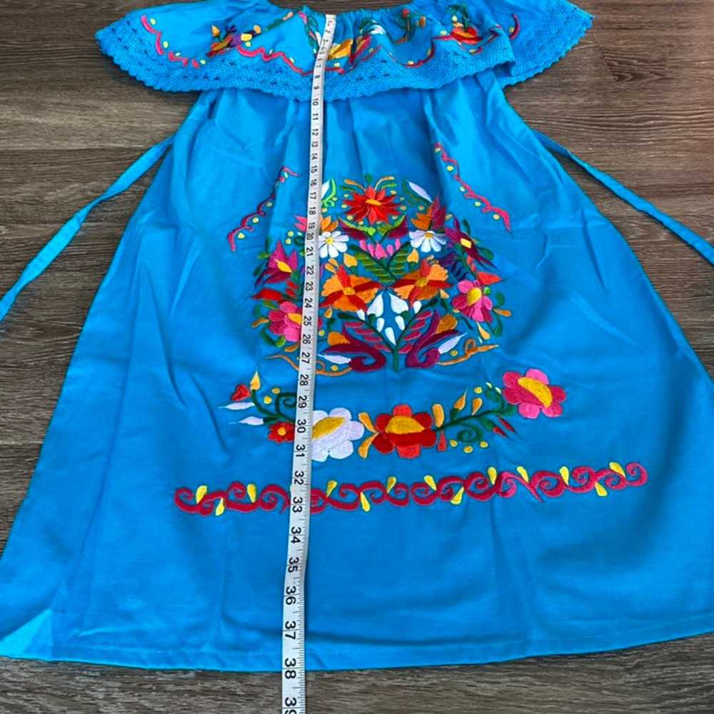 Fiesta Dress XL- Mexican Dress/ Vestido Mexicano - image 7