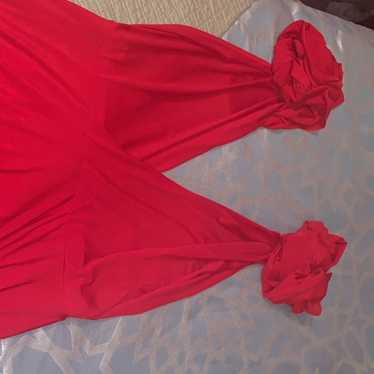 Red Maxi Convertible Dress - image 1