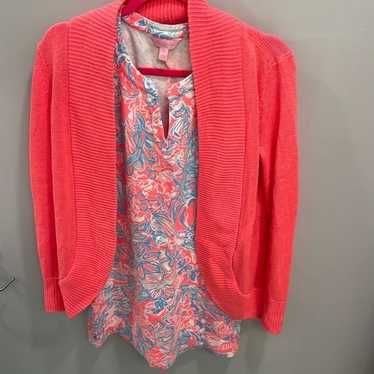 Lilly Pulitzer dress and sweater set- read listing - image 1