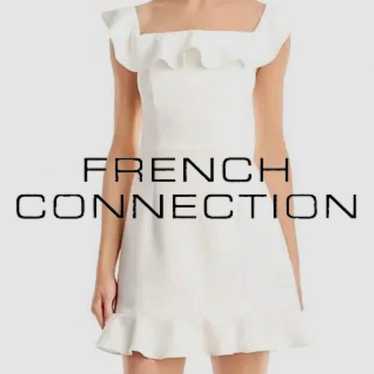 French Connection whisper white dress