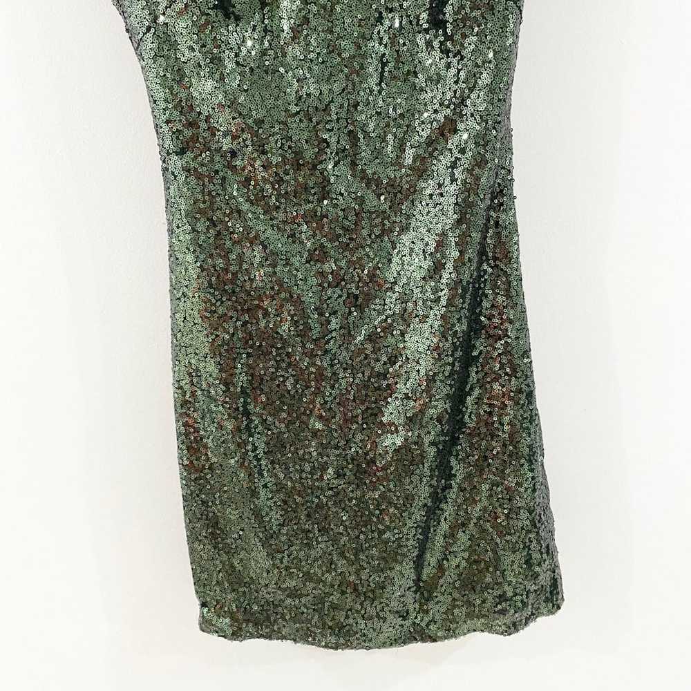 Lulu’s Kasson Green Sequin Bodycon Mini Dress Siz… - image 4