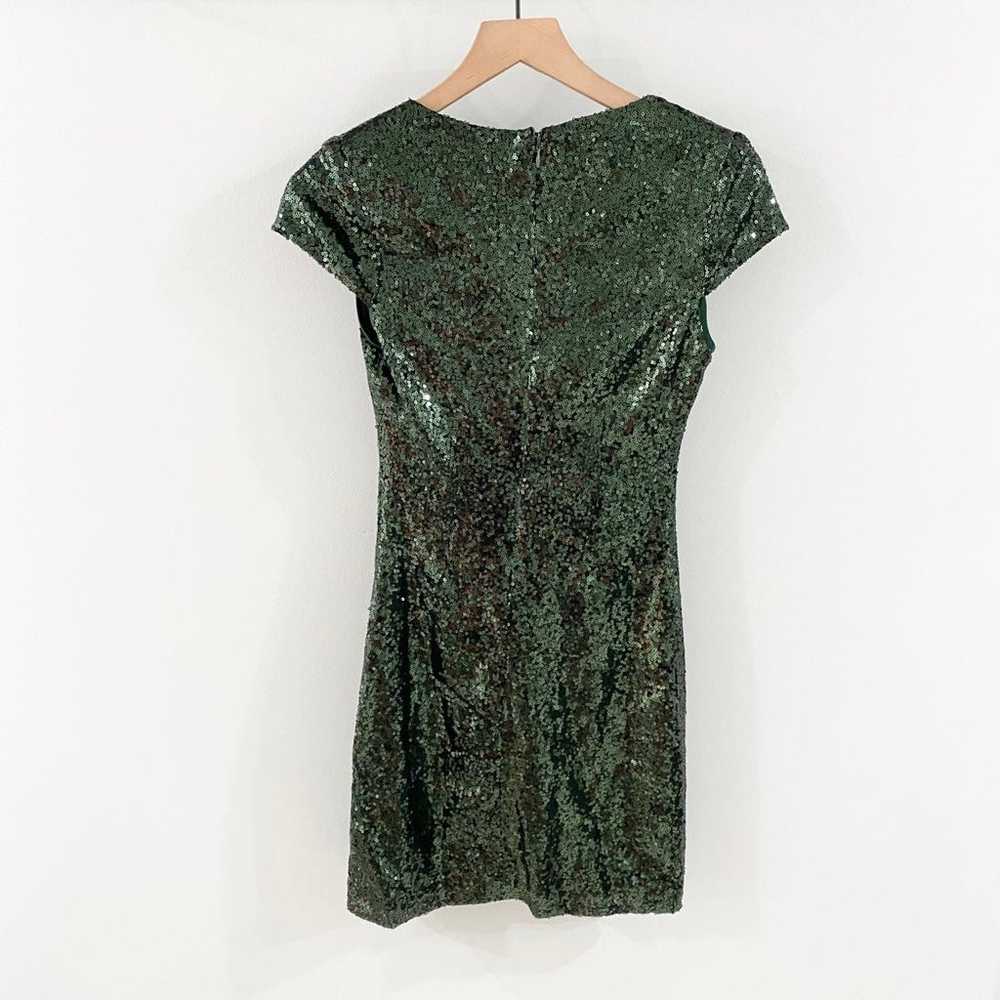 Lulu’s Kasson Green Sequin Bodycon Mini Dress Siz… - image 8