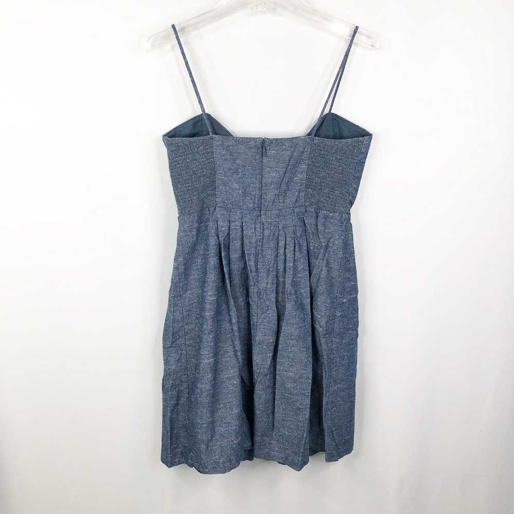 Madewell Short Tie Front Denim Chambray - image 5