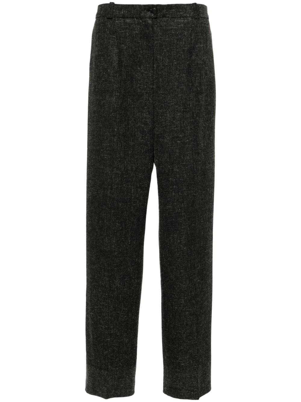 CHANEL Pre-Owned 2002 wool-blend wide-leg trouser… - image 1