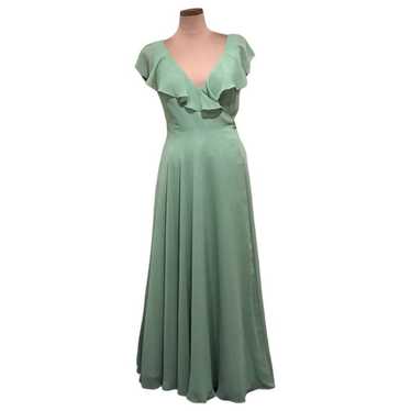 Tulle & Chantilly Wrap Maxi Dress Size 6 Pastel M… - image 1