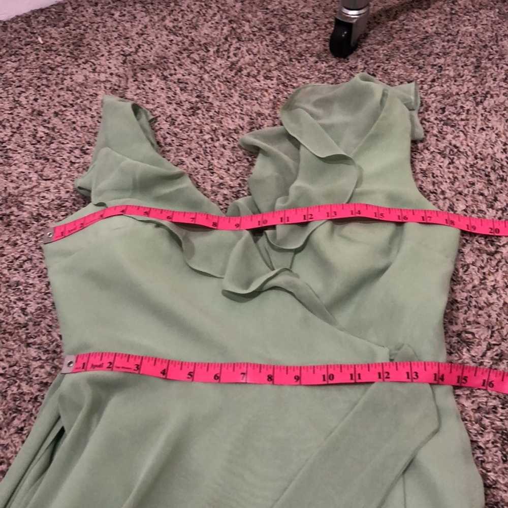Tulle & Chantilly Wrap Maxi Dress Size 6 Pastel M… - image 8