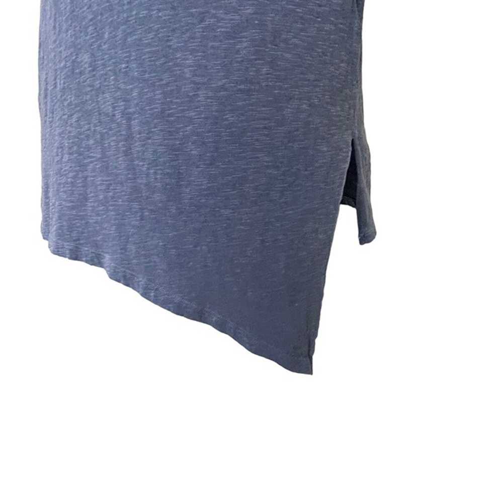 Sundry Sunday Long Sleeve Blue T-Shirt Asymmetric… - image 3