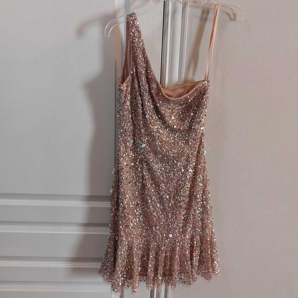 ADRIANNA PAPELL Sequin Mini Dress Size 6 - image 10