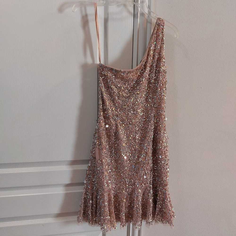 ADRIANNA PAPELL Sequin Mini Dress Size 6 - image 11
