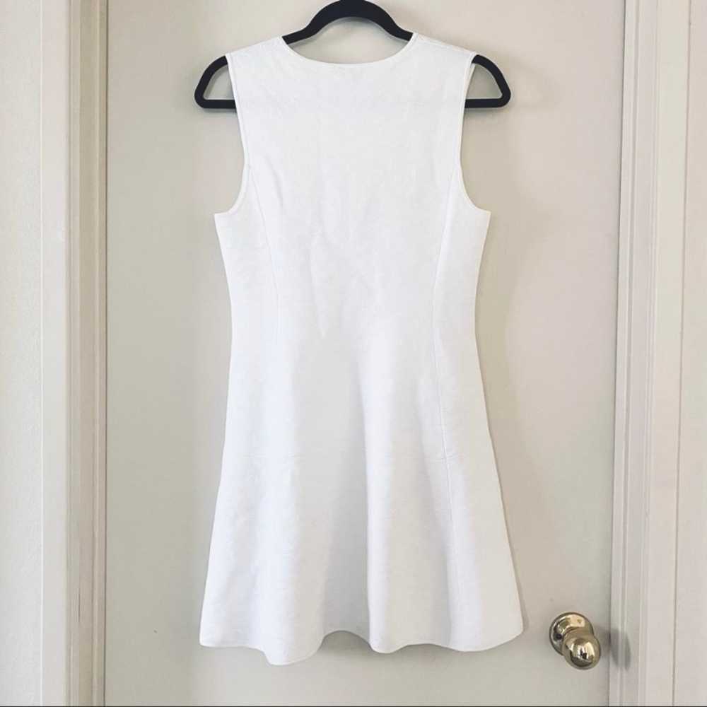 Theory Nikayla Mega White Jacquard Knit Dress - image 4