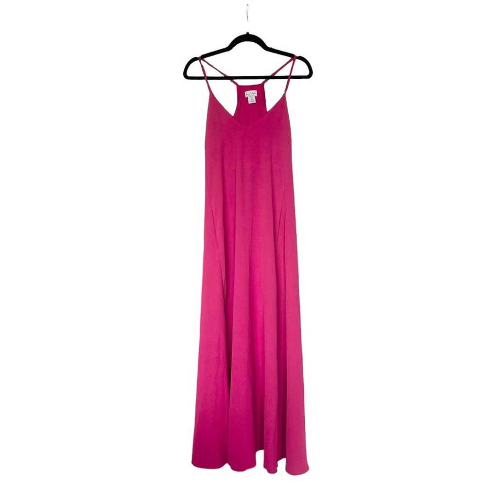 Nicole Miller Maxi Dress Hot Pink Size Women’s Sm… - image 2