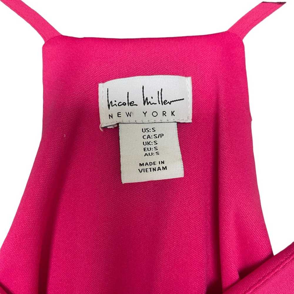 Nicole Miller Maxi Dress Hot Pink Size Women’s Sm… - image 5