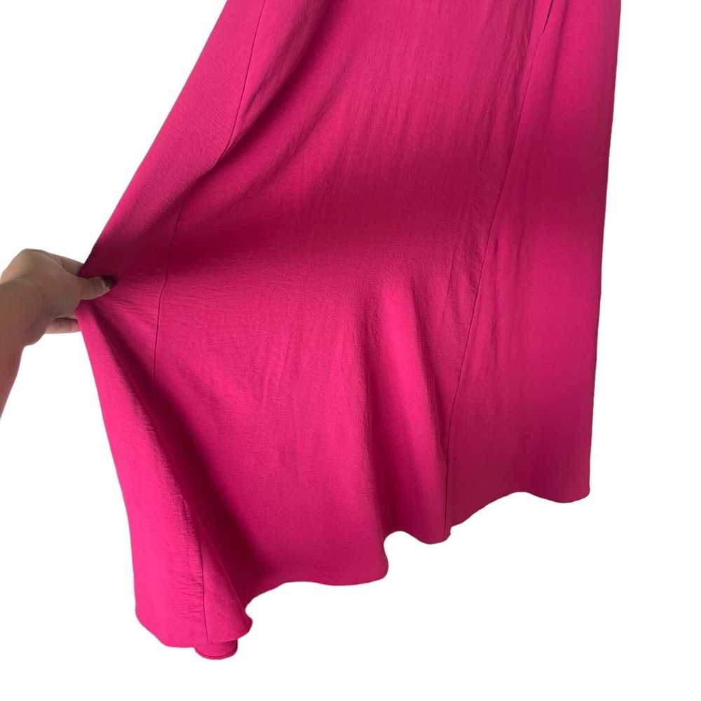 Nicole Miller Maxi Dress Hot Pink Size Women’s Sm… - image 6